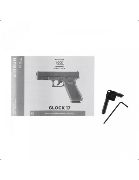 Replika pistolet asg glock 17 gen 5 6 mm co2