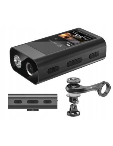 Navitel flow dl800 rejestrator jazdy rowerowy 4k hdr  gps lampa rowerowa 430lm