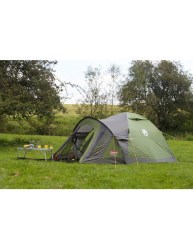 Namiot coleman darwin 3 plus dla 3 osób zielony - szary