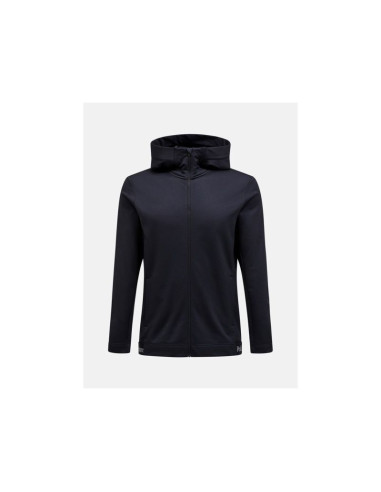 Bluza peak performance m rider tech zip hood czarny