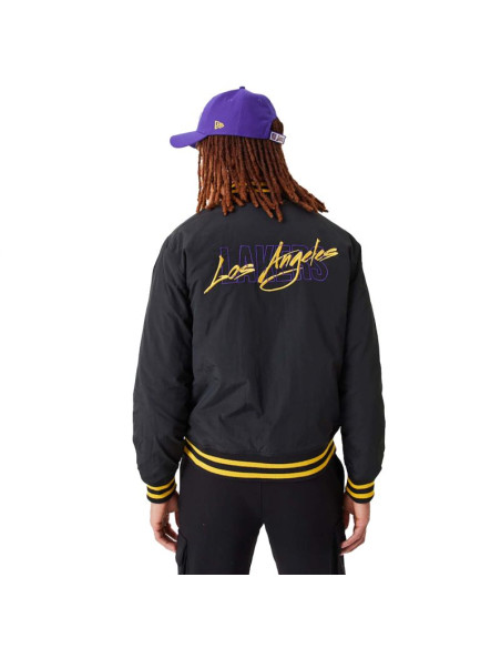 Kurtka bomberka new era nba los angeles lakers script bomber jacket - 60332205