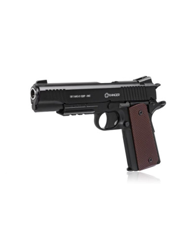 Pistolet wiatrówka ranger 1911 m45a1 cqbp k.4,5bbs 21-strz. metal slide kwc