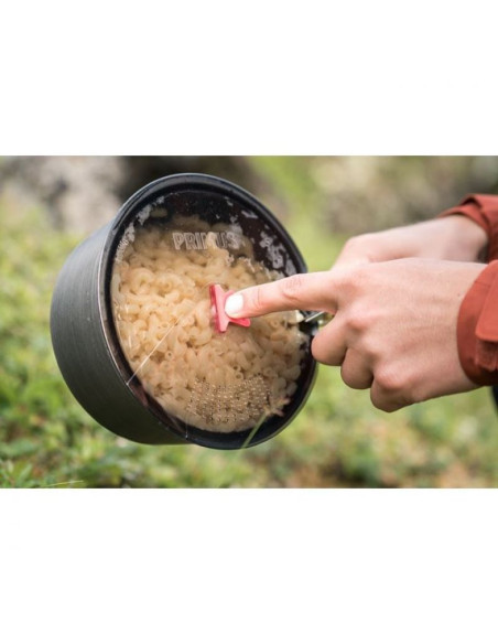 Primus 740310 kampingowy przybór kuchenny zestaw garnków 1,3 l aluminium, czarny