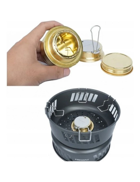 Zestaw fire maple cooking kit w alcohol burner