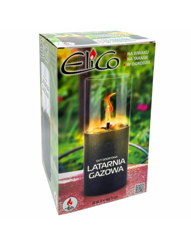 Elico lampa gazowa zewnętrzna / kartusz 190g fm-ht-700