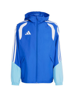 Kurtka dla dzieci adidas tiro 26 competition all weather niebieska kb0157 2