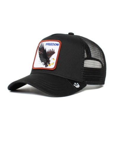 Czapka z daszkiem goorin bros. the freedom eagle trucker - 101-0384-blk