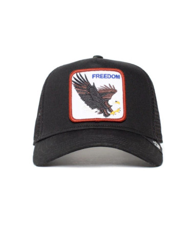 Czapka z daszkiem goorin bros. the freedom eagle trucker - 101-0384-blk