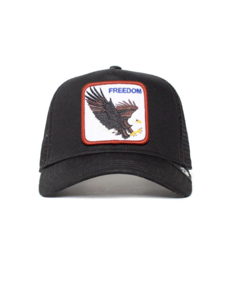 Czapka z daszkiem goorin bros. the freedom eagle trucker - 101-0384-blk