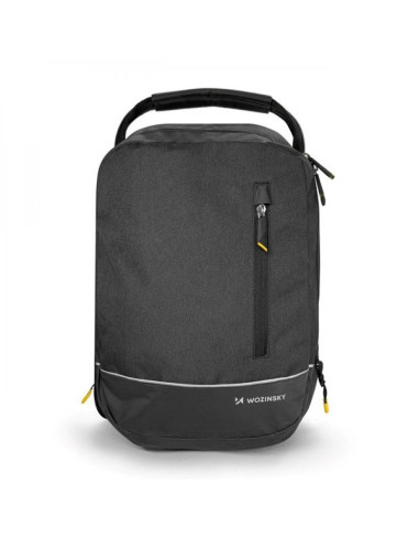 Wozinsky torba rowerowa podwójna plecak 2w1 30l czarna (wbb30bk)