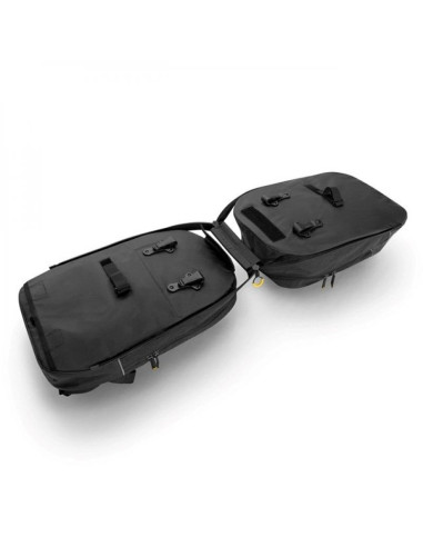 Wozinsky torba rowerowa podwójna plecak 2w1 30l czarna (wbb30bk)