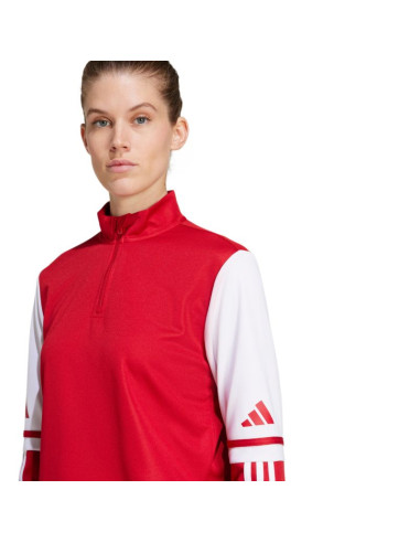 Bluza damska adidas squadra 25 training top czerwona jd3018