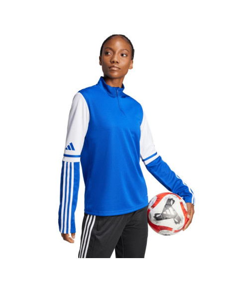 Bluza damska adidas squadra 25 training top niebieska jd3019