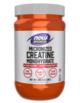 Creatine Monohydrate, Micronized - Kreatyna Mikronizowany Monohydrat W Proszku (500 G)