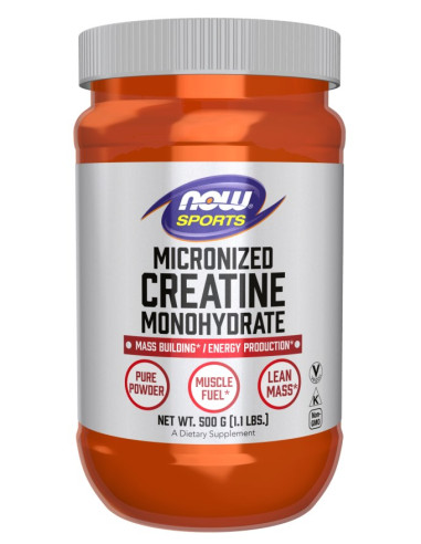 Creatine Monohydrate, Micronized - Kreatyna Mikronizowany Monohydrat W Proszku (500 G)