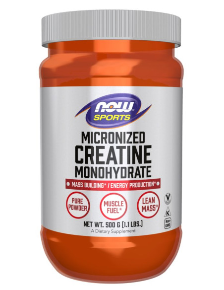 Creatine Monohydrate, Micronized - Kreatyna Mikronizowany Monohydrat W Proszku (500 G)