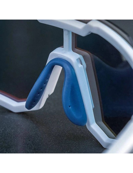 Okulary rowerowe rockbros sp291 fotochromowe uv400 - białe