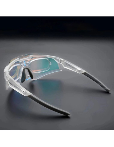 Okulary rowerowe rockbros sp291 fotochromowe uv400 - białe