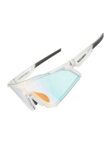 Okulary rowerowe rockbros sp291 fotochromowe uv400 - białe