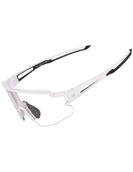 Okulary rowerowe rockbros 10172 fotochromowe uv400 - białe