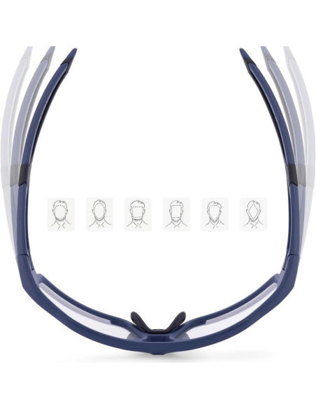 Okulary rowerowe rockbros sp216bl fotochromowe uv400 - niebieskie