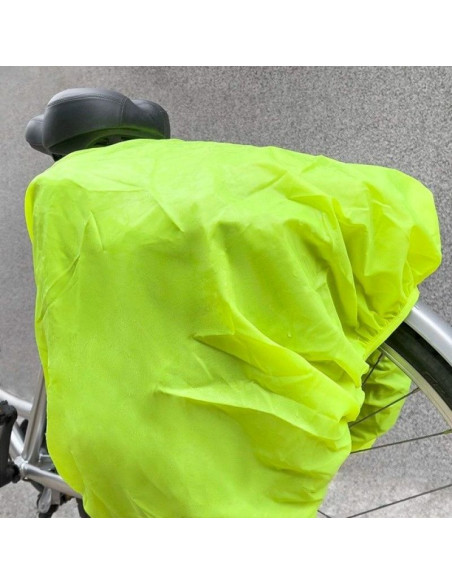 Wozinsky pojemna torba rowerowa 60 l na bagażnik (osłona przeciwdeszczowa w zestawie) czarny (wbb13bk)