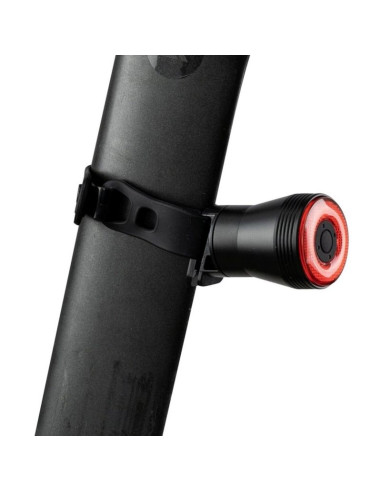 Lampka rowerowa rockbros q5 tylna z inteligentnym systemem stop - czarna