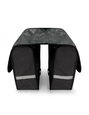 Wozinsky sakwa rowerowa na bagażnik podwójna 28 l czarna (wbb34bk)