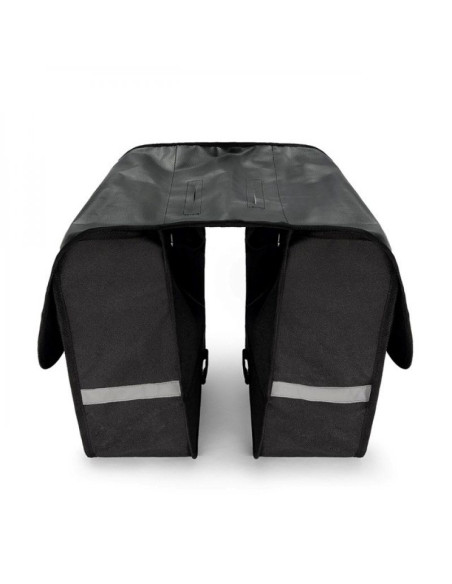 Wozinsky sakwa rowerowa na bagażnik podwójna 28 l czarna (wbb34bk)