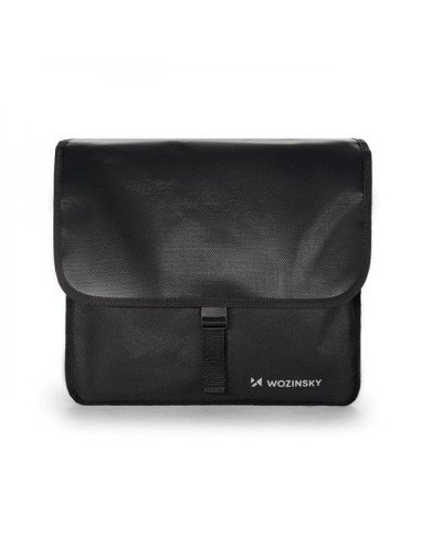 Wozinsky sakwa rowerowa na bagażnik podwójna 28 l czarna (wbb34bk)