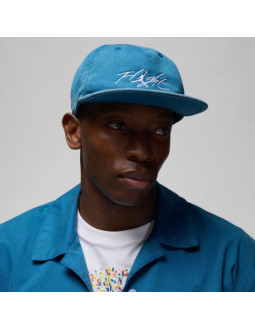 Czapka z daszkiem air jordan flight pro unstructured industrial blue - fv5300-457 2