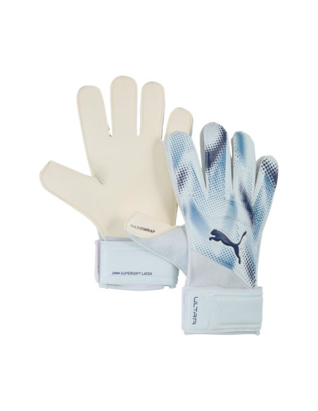 Rękawice bramkarskie puma ultra play rc heat fire niebieskie 42084 12