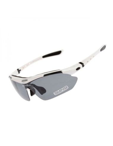 Okulary rowerowe rockbros 10002 polaryzujące - białe