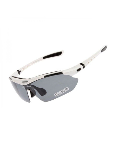 Okulary rowerowe rockbros 10002 polaryzujące - białe