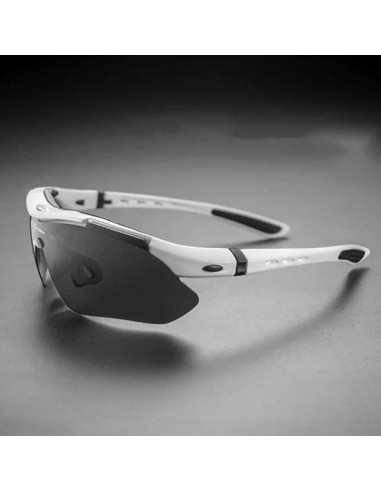 Okulary rowerowe rockbros 10002 polaryzujące - białe
