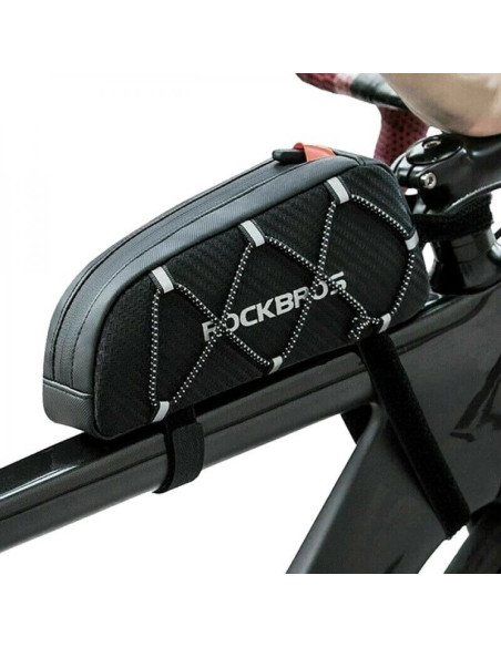 Torba rockbros 039bk rowerowa na ramę 1 l z plecionką - czarna