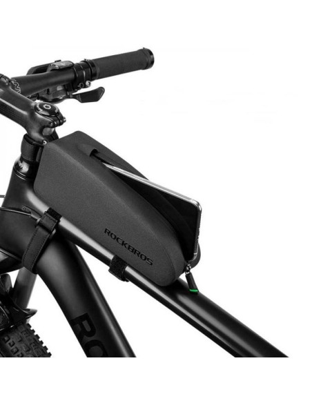 Torba rockbros as-019-1 rowerowa na ramę wodoodporna 1.6 l - czarna