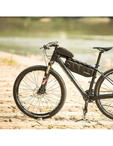 Torba rockbros as-019-1 rowerowa na ramę wodoodporna 1.6 l - czarna