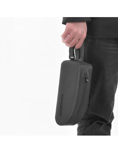 Torba rockbros as-019-1 rowerowa na ramę wodoodporna 1.6 l - czarna