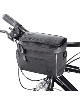Wozinsky torba rowerowa na kierownicę torba rowerowa na ramię czarna (wbhbb-01) 2