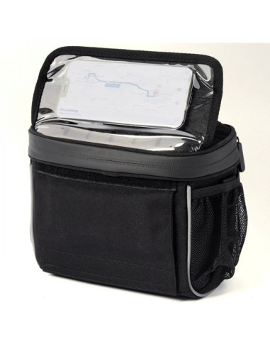 Wozinsky torba rowerowa na kierownicę torba rowerowa na ramię czarna (wbhbb-01)