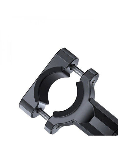 Wozinsky metalowy uchwyt na telefon do roweru, hulajnogi czarny (wbhbk3)