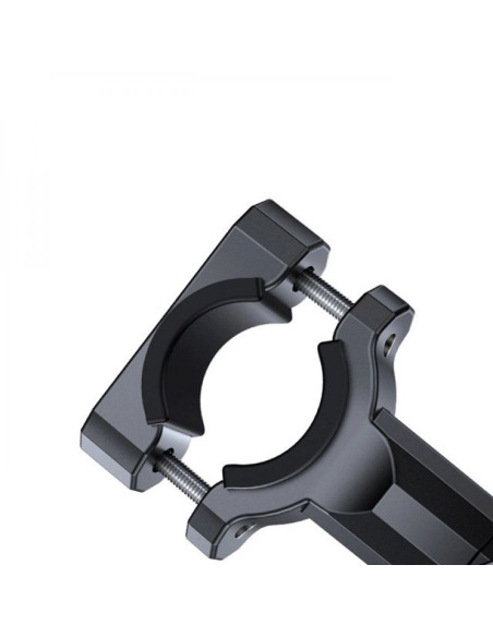 Wozinsky metalowy uchwyt na telefon do roweru, hulajnogi czarny (wbhbk3)