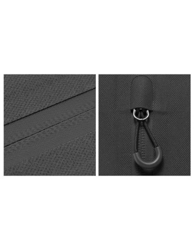 Sakwa rowerowa rockbros as-043 na rzepy 3l - czarna