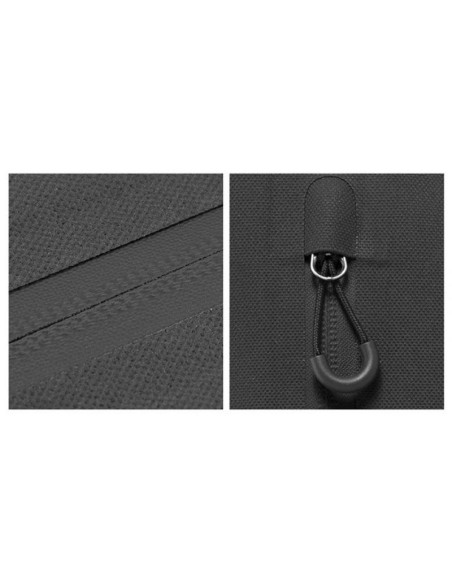 Sakwa rowerowa rockbros as-043 na rzepy 3l - czarna