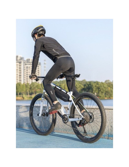 Sakwa rowerowa rockbros as-043 na rzepy 3l - czarna