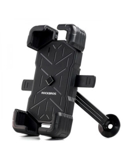Uchwyt na telefon rockbros 25210030007 do motocyklu - czarny