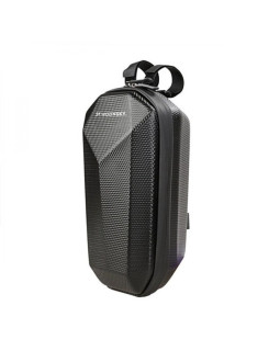 Wozinsky wodoodporna torba na kierownicę hulajnogi torba na hulajnogę 4 l czarna (wsb2bk)