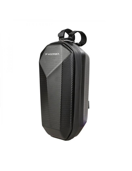 Wozinsky wodoodporna torba na kierownicę hulajnogi torba na hulajnogę 4 l czarna (wsb2bk)