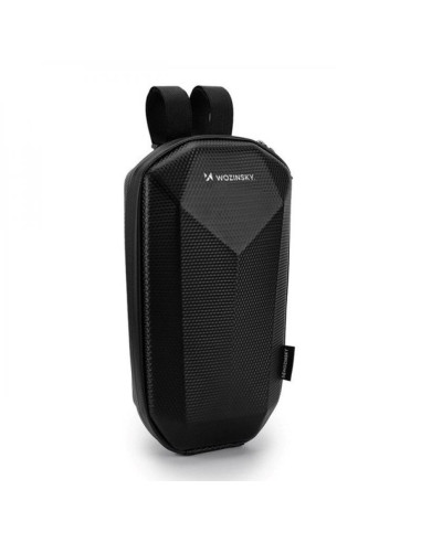 Wozinsky wodoodporna torba na kierownicę hulajnogi torba na hulajnogę 4 l czarna (wsb2bk)